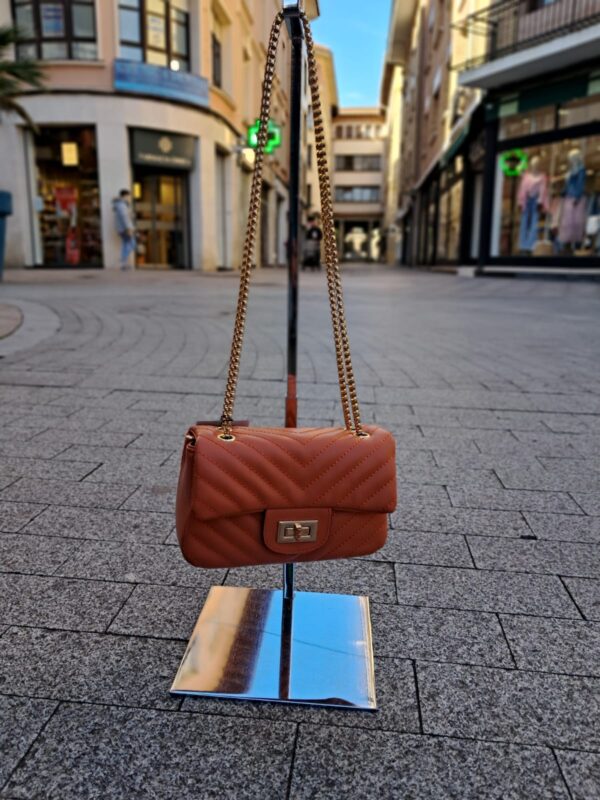 Bolso channel coral